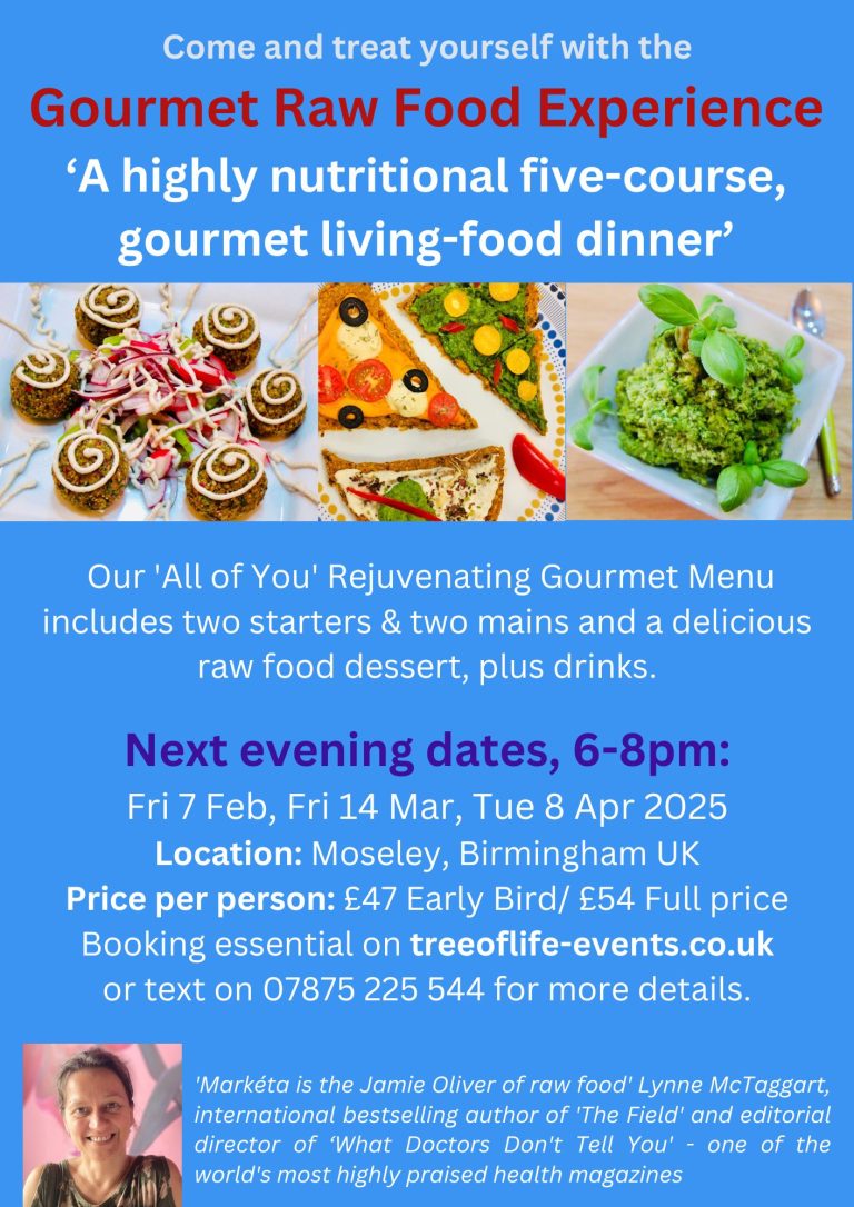 Gourmet Raw Food in Birmingham